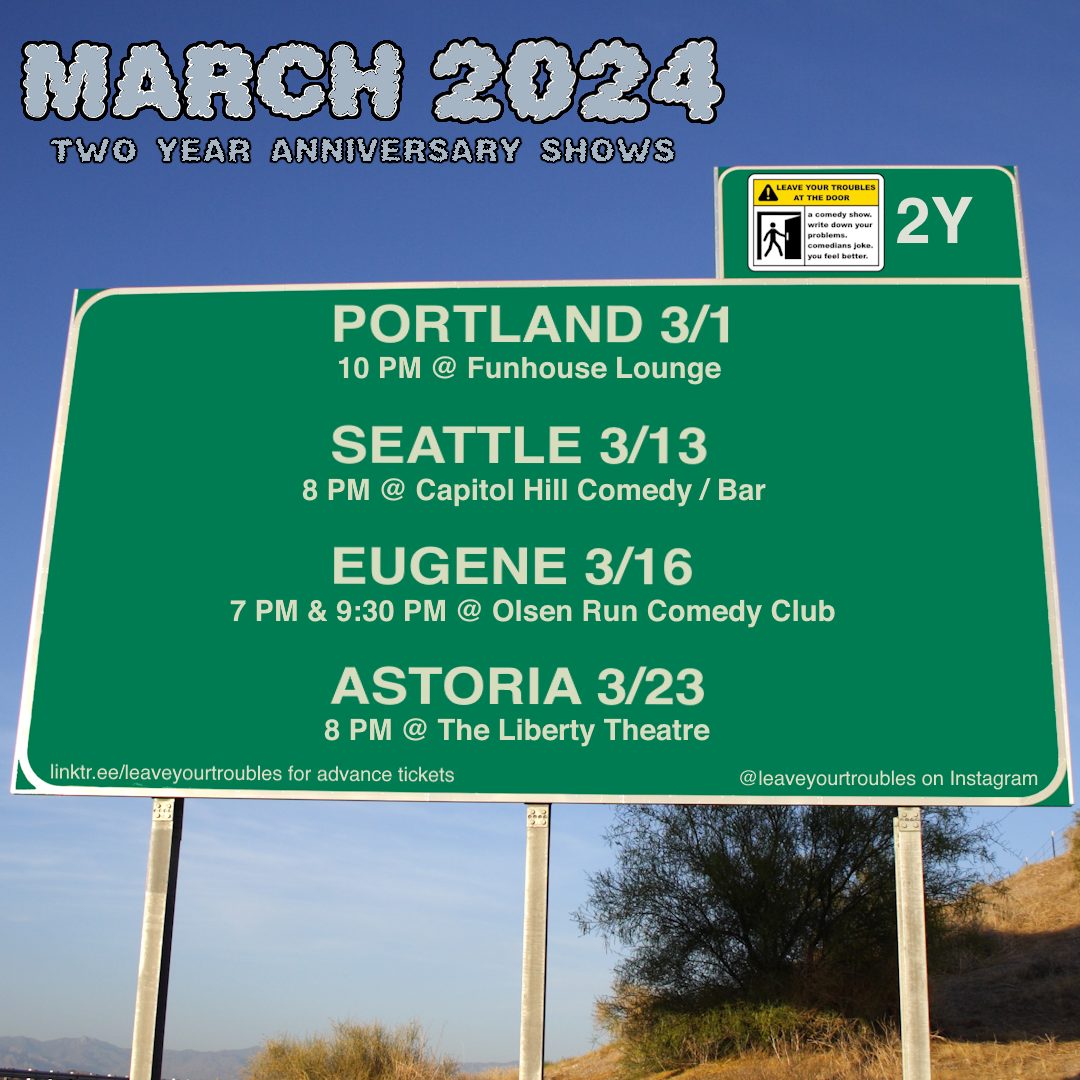 stand-up comedy portland seattle eugene astoria oregon comedy club theater performance fun