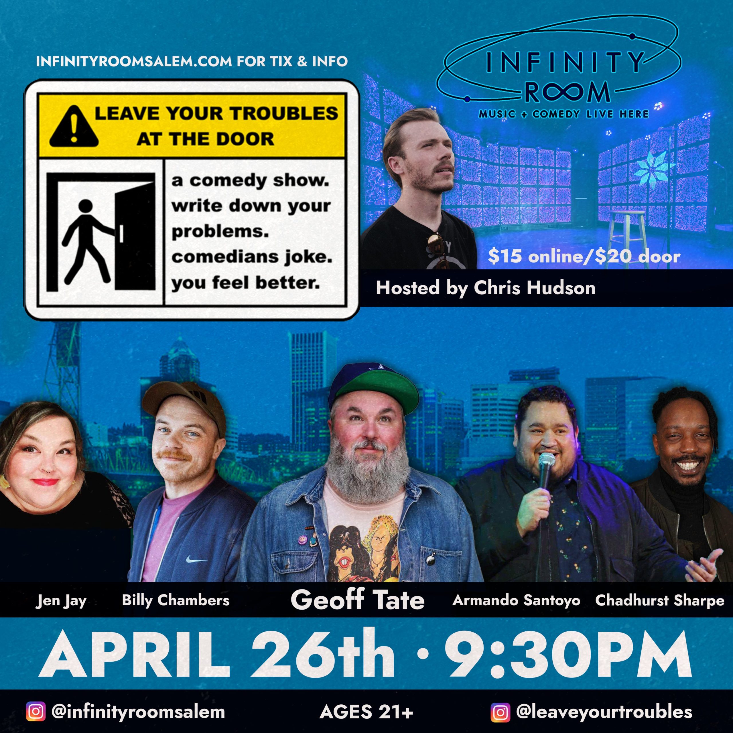 salem oregon comedy stand-up fun events interactive nightlife