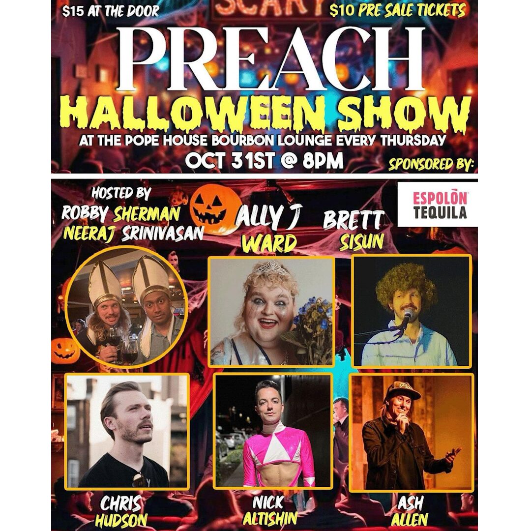 pdx halloween events stand-up comedy fun portland oregon