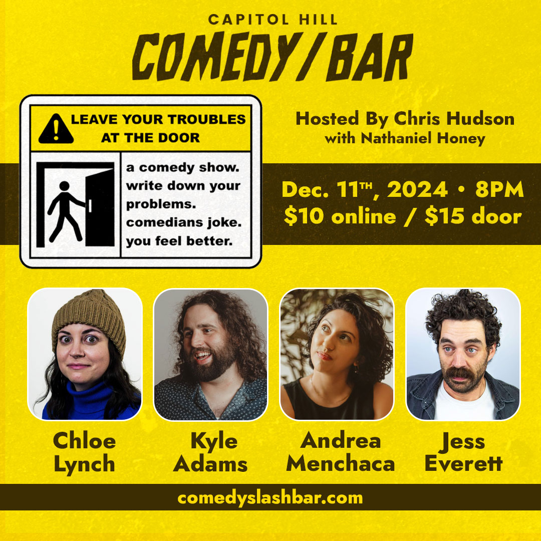 seattle washington events fun comedy stand-up comedians interactive nightlife