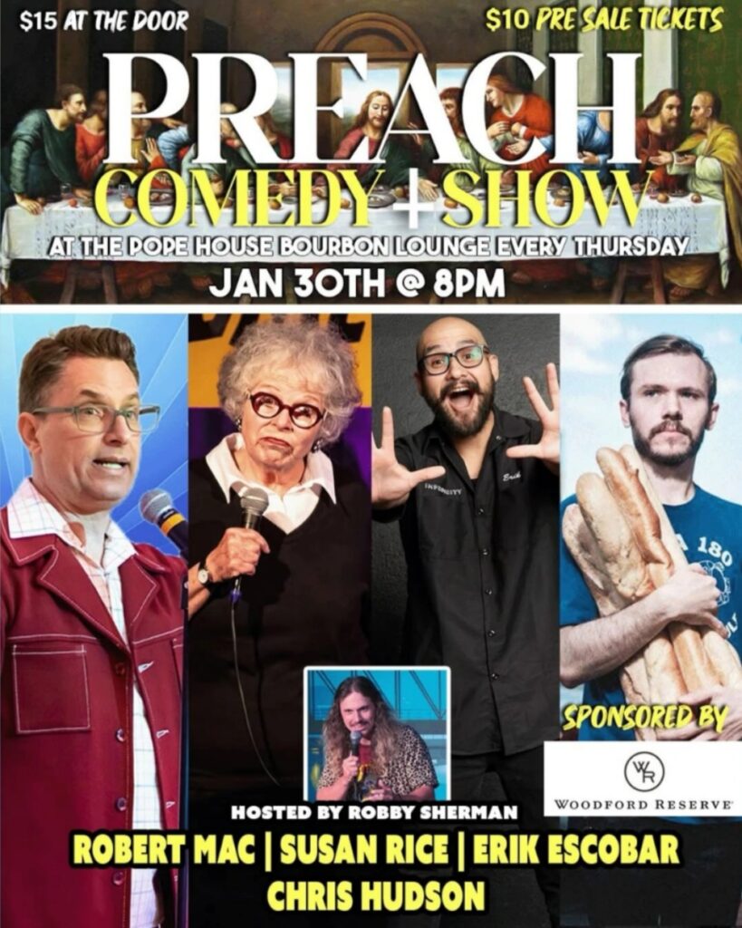 pdx stand-up comedy fun Chris Hudson Portland Oregon events nightlife