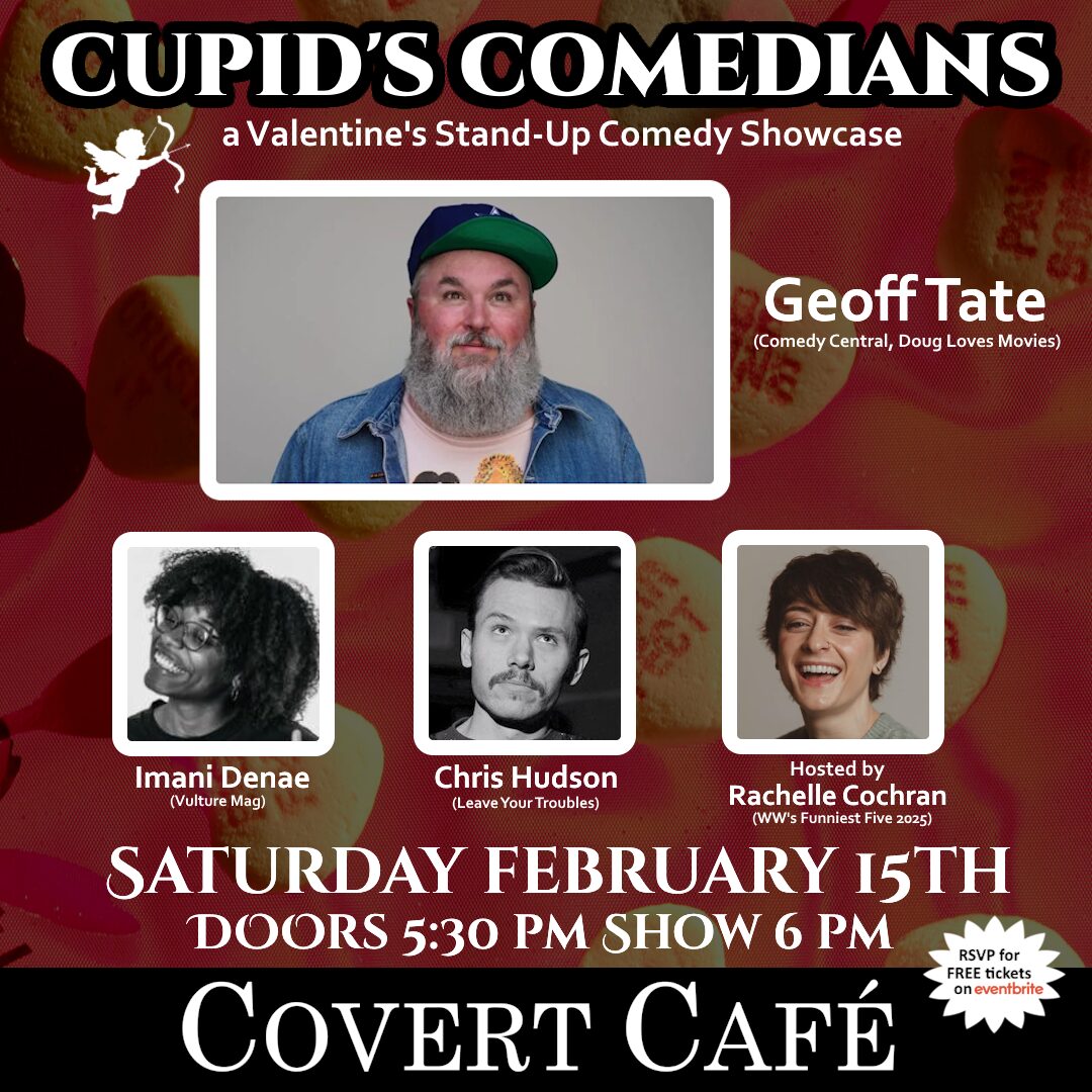 pdx events nightlife comedy stand-up comedians imani denae geoff tate chris hudson rachelle cochran