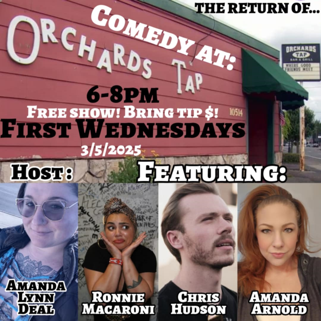 vancouver washington comedy stand-up chris hudson fun events nightlife