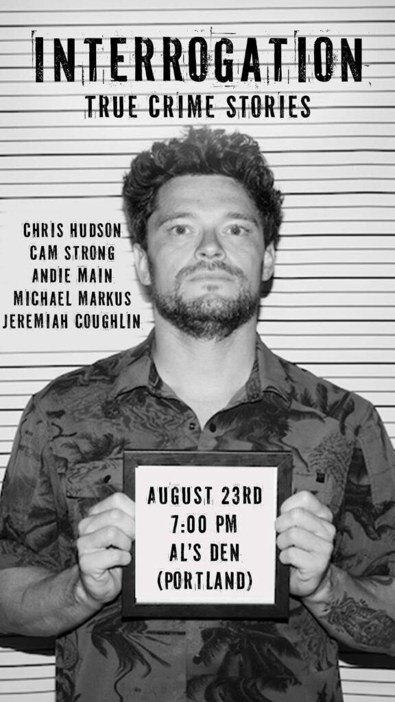 pdx events portland oregon fun nightlife performance interactive comedy stand-up comedian chris hudson korey david