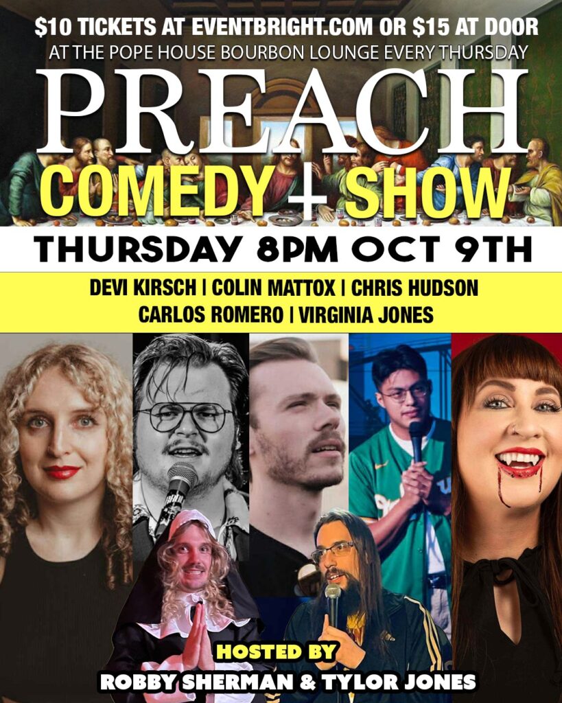 pdx events tonight portland oregon fun nightlife stand-up comedy comedian chris hudson