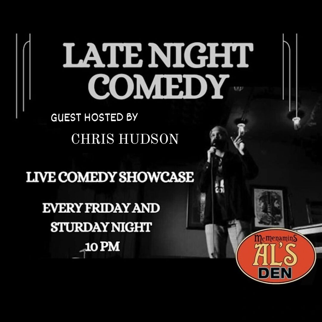 TONIGHT at McMenamins Al’s Den in PDX