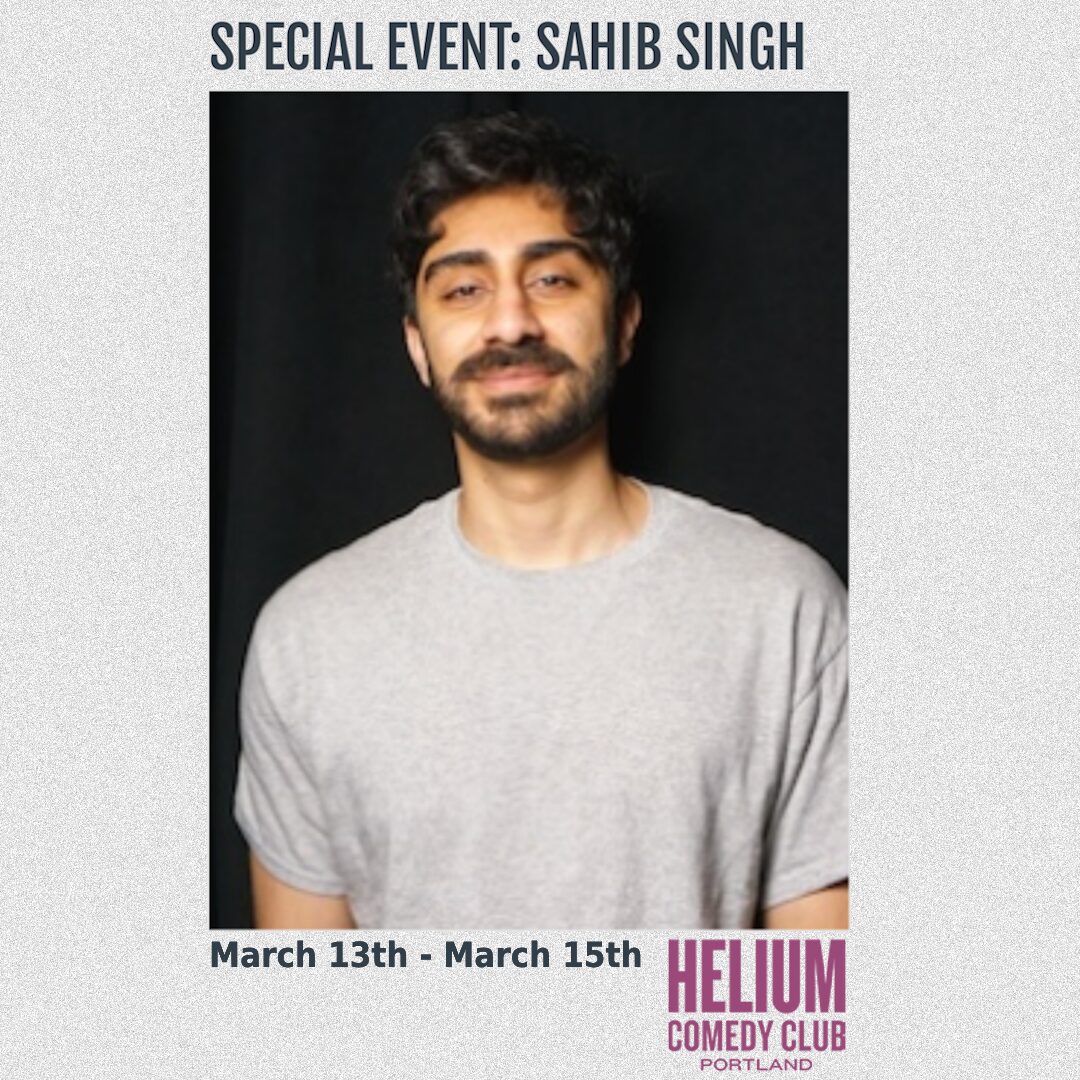 THIS WEEKEND I am opening for the homie Sahib Singh
