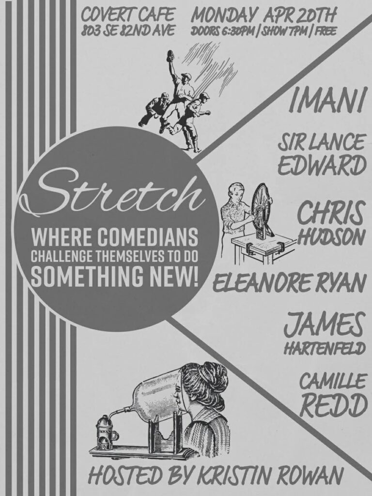 pdx free events tonight fun portland oregon stand-up wow chris hudson comedy comedian 