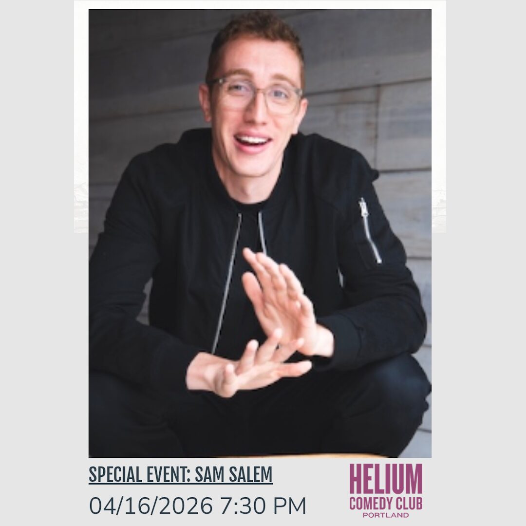 TONIGHT! I’m opening for SAM SALEM in Portland, Oregon