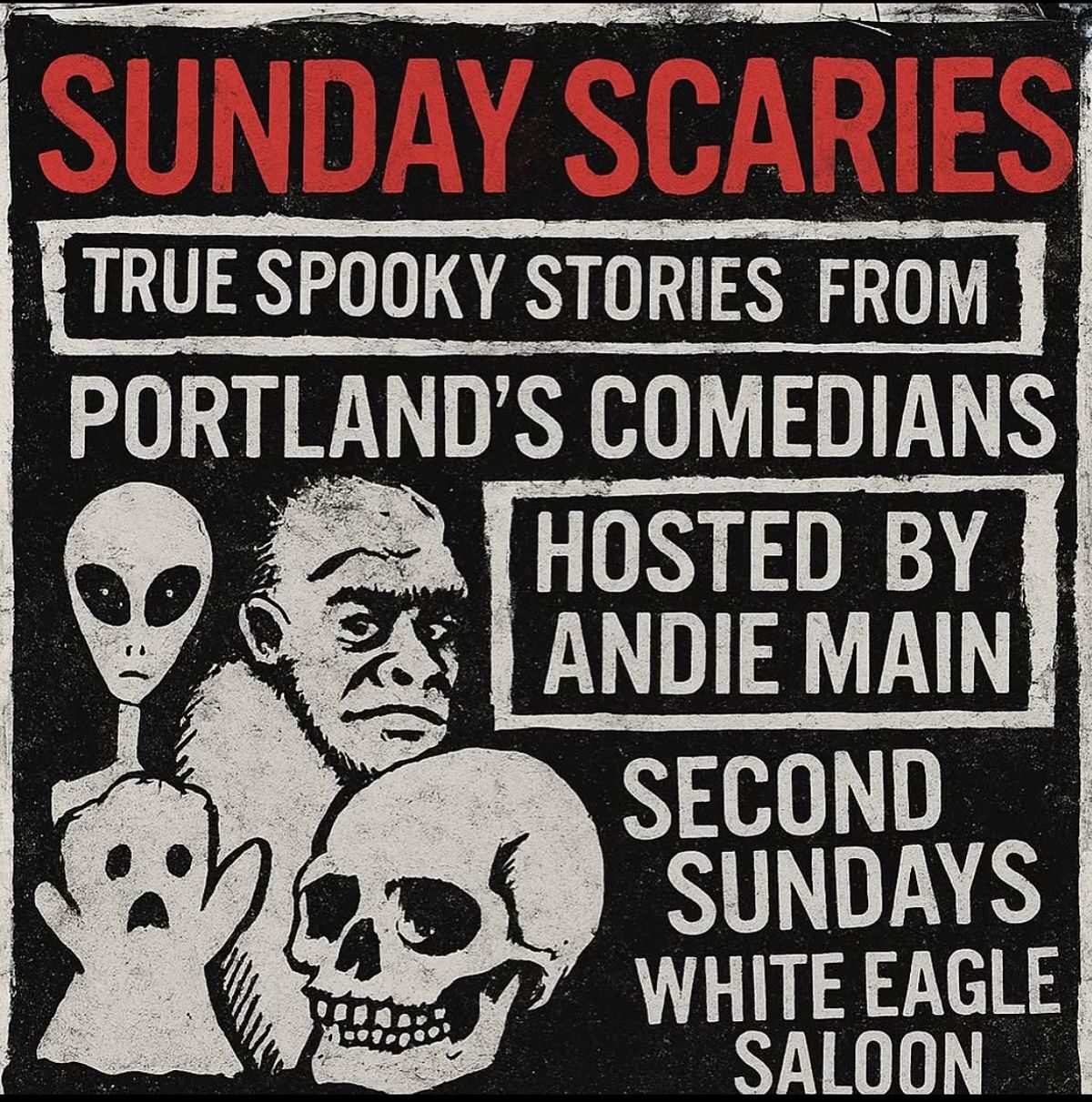 Get some of these SCARY SPOOKY STORIES Portland!