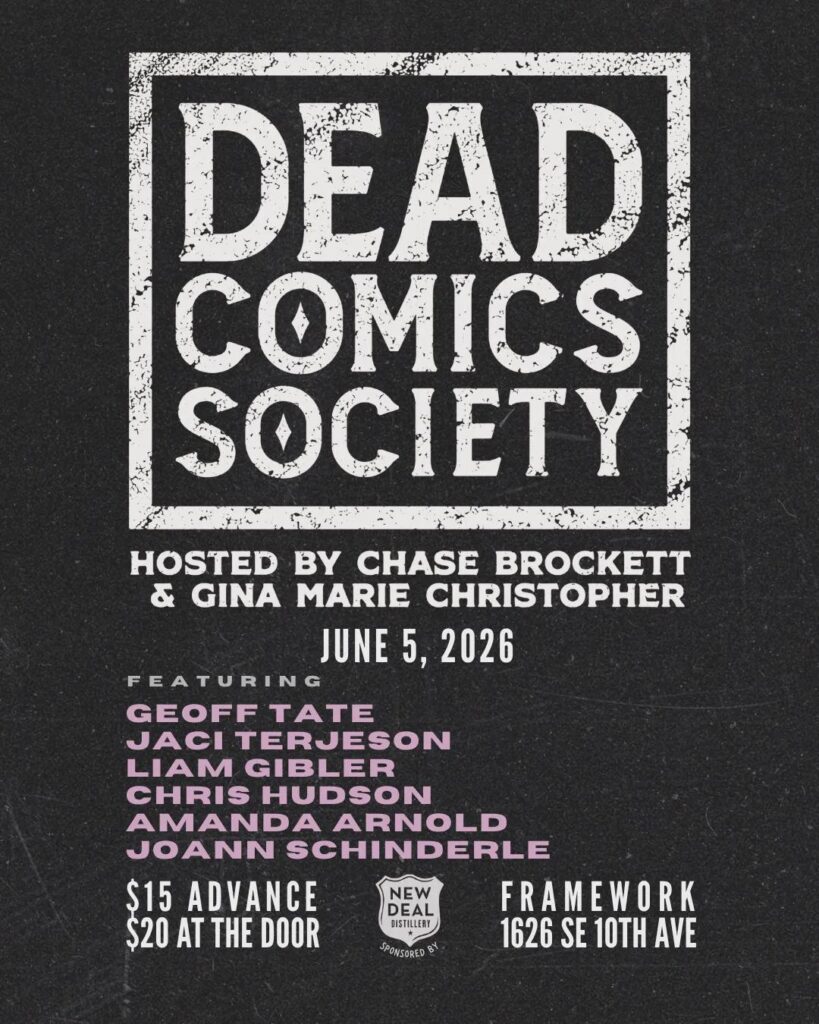 pdx tonight portland oregon dead comics society stand-up comedy comedian chris hudson
