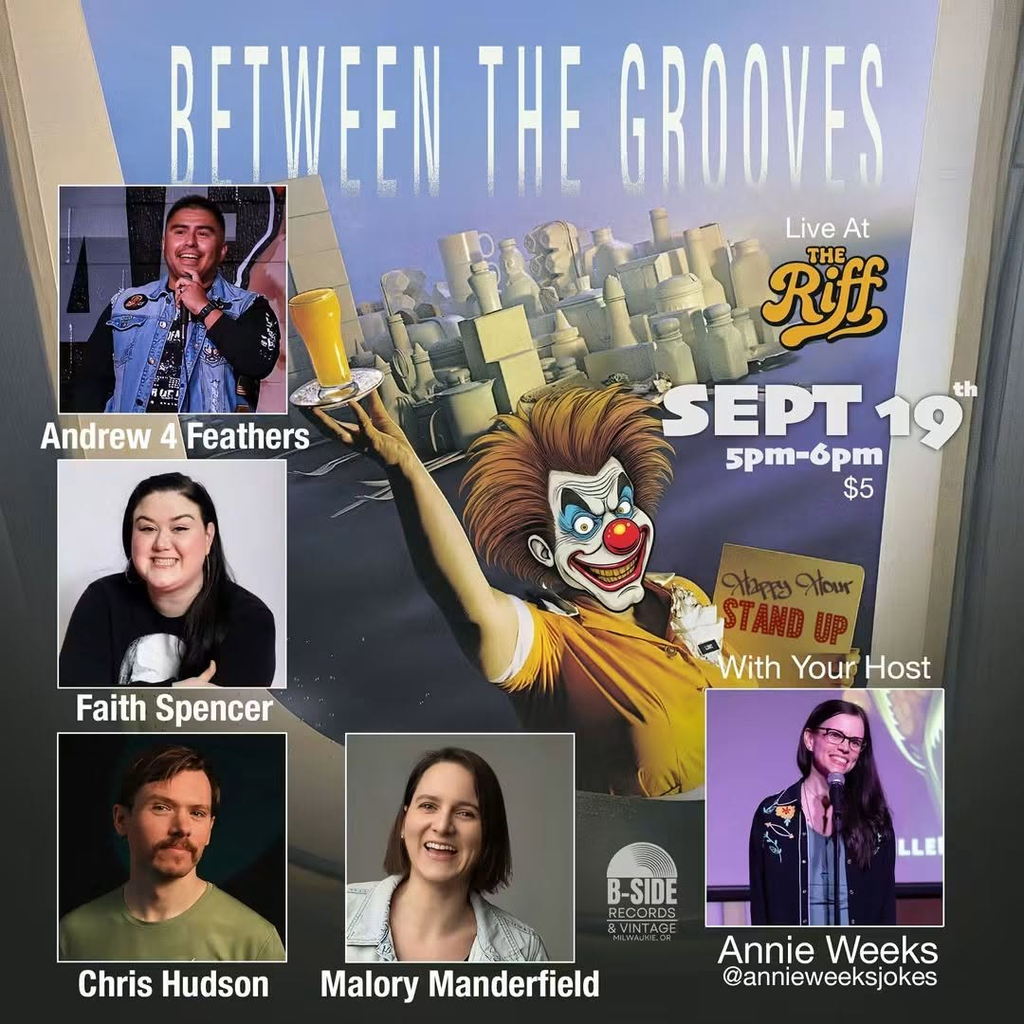 milwaukie oregon events fun stand-up comedy comedian chris hudson pnw pdx