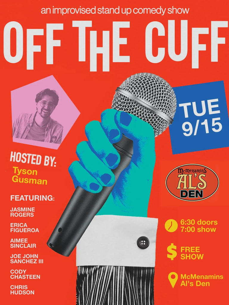 pdx tonight events portland oregon fun free stand-up comedy comedian chris hudson nightlife date night