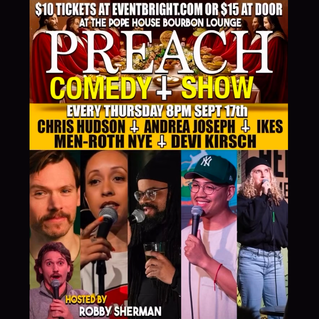 PDX! TONIGHT! I’m on PREACH