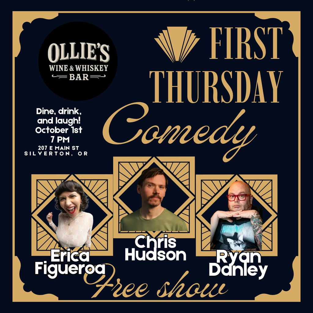 silverton oregon events stand-up comedy nightlife fun comedian chris hudson pnw